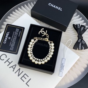 Chanel Pearl Cubic Bracelet