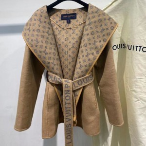 Louis Vuitton Hooded Short Coat Women