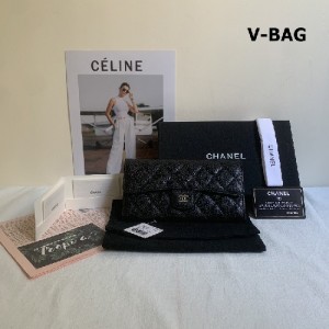 Chanel Classic 3-Drawer Long Wallet