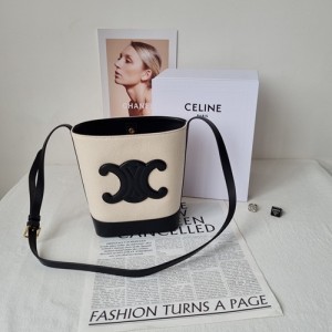 Celine Quir Bucket Bag