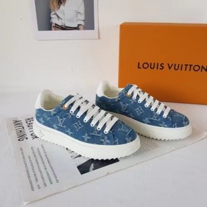 Louis Vuitton Denim Sneakers (Unisex)