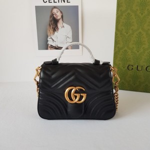Gucci Marmont Top Handle Bag (Mini)