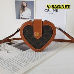 Celine Triope Heart Bag